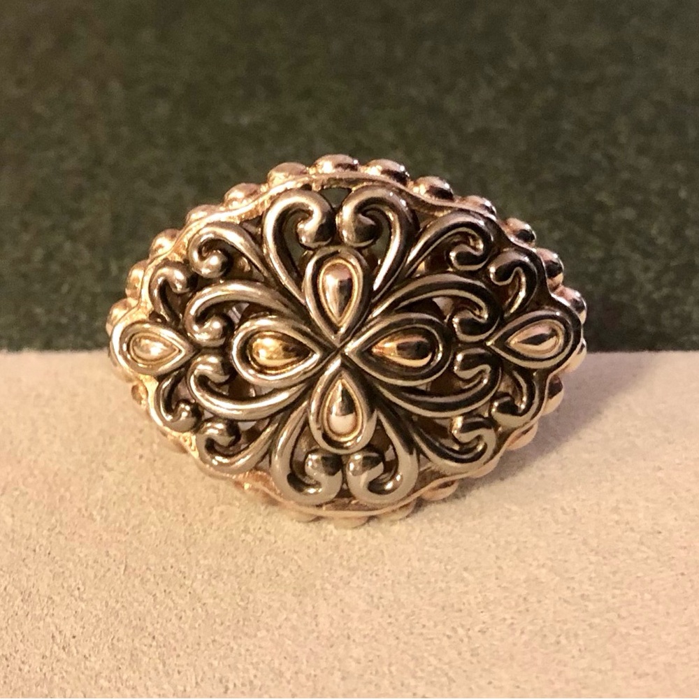 VGUC JAi by John Hardy Sterling & 14K Ring, SZ 9